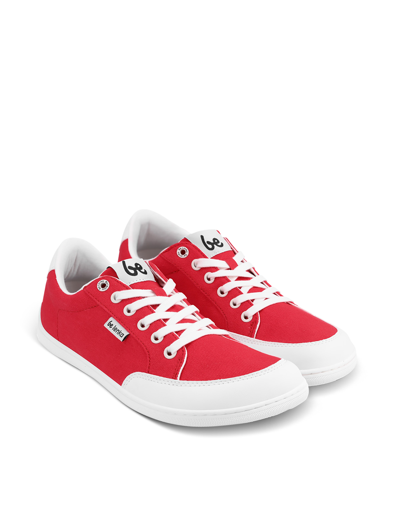 Barefoot Sneakers Be Lenka Rebound - Red & White