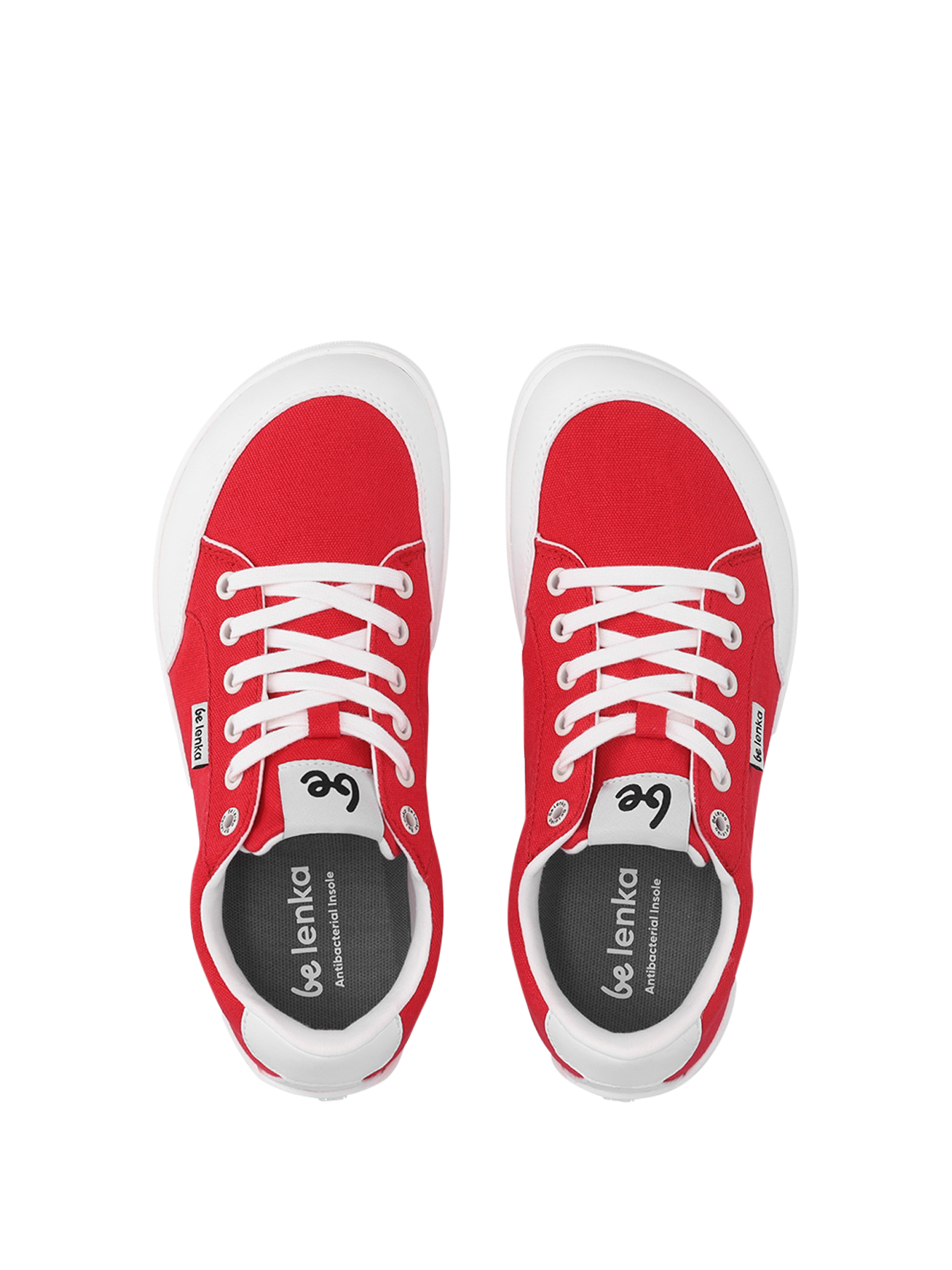 Barefoot Sneakers Be Lenka Rebound - Red & White