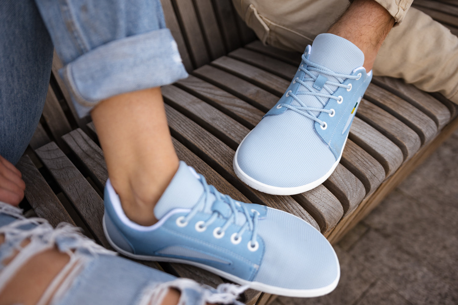 Barefoot Sneakers - Be Lenka Whiz - Light Blue