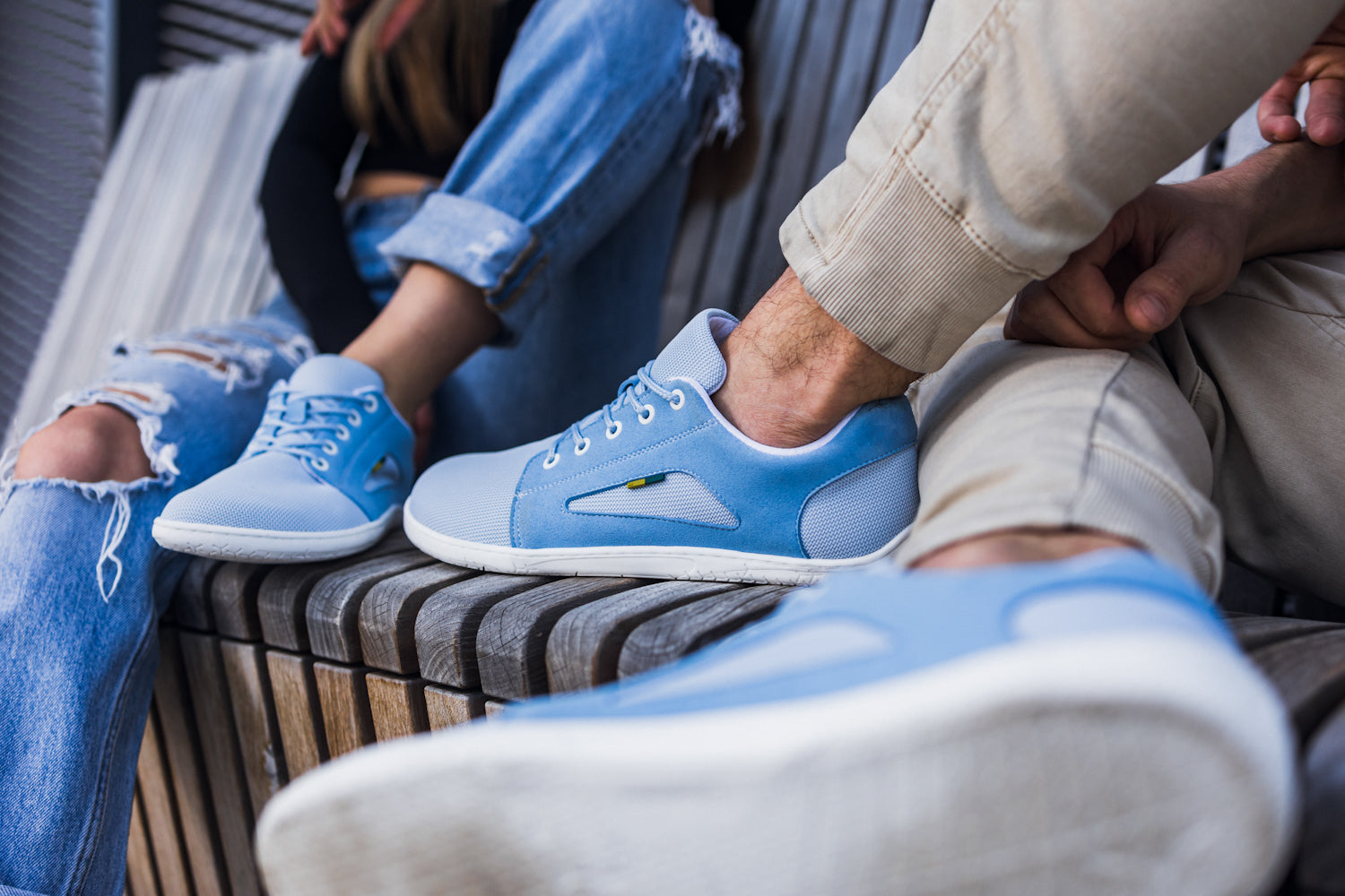 Barefoot Sneakers - Be Lenka Whiz - Light Blue