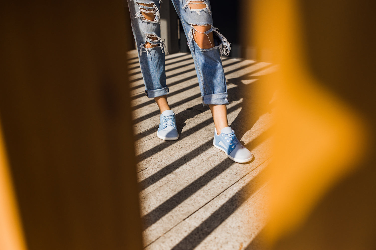 Barefoot Sneakers - Be Lenka Whiz - Light Blue