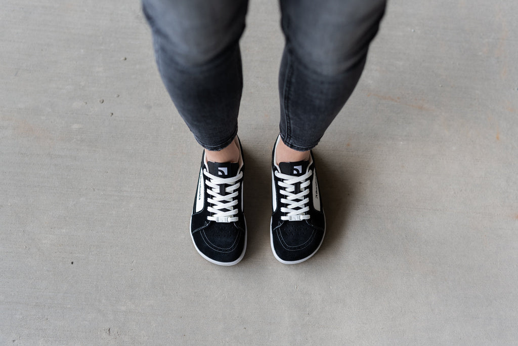 Barefoot Shoes Barebarics Legend - Black & White