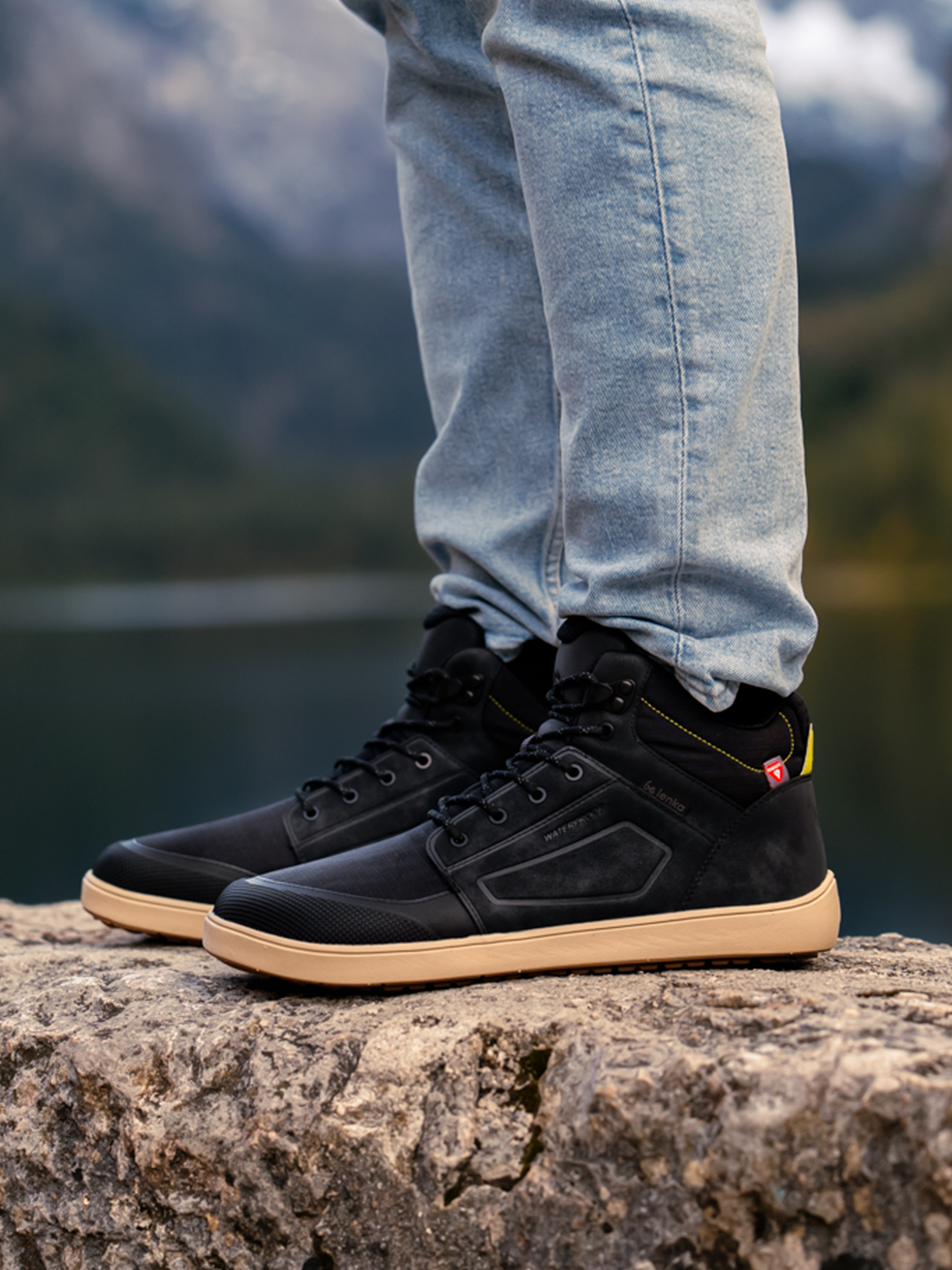 Barfußstiefel Be Lenka ArcticEdge - Anthrazit Schwarz