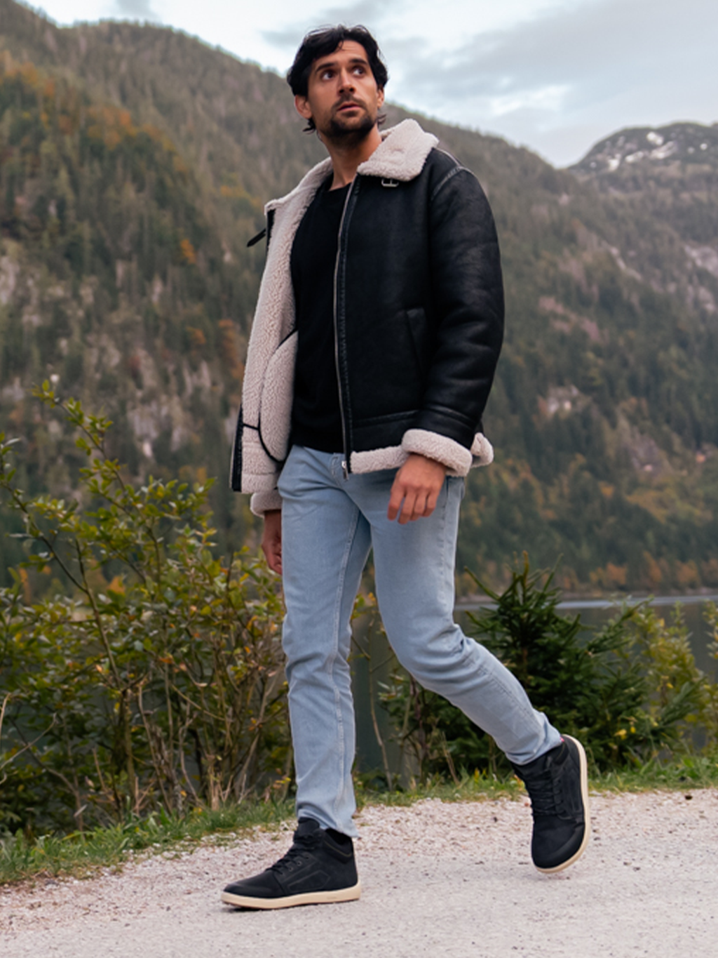 Barfußstiefel Be Lenka ArcticEdge - Anthrazit Schwarz