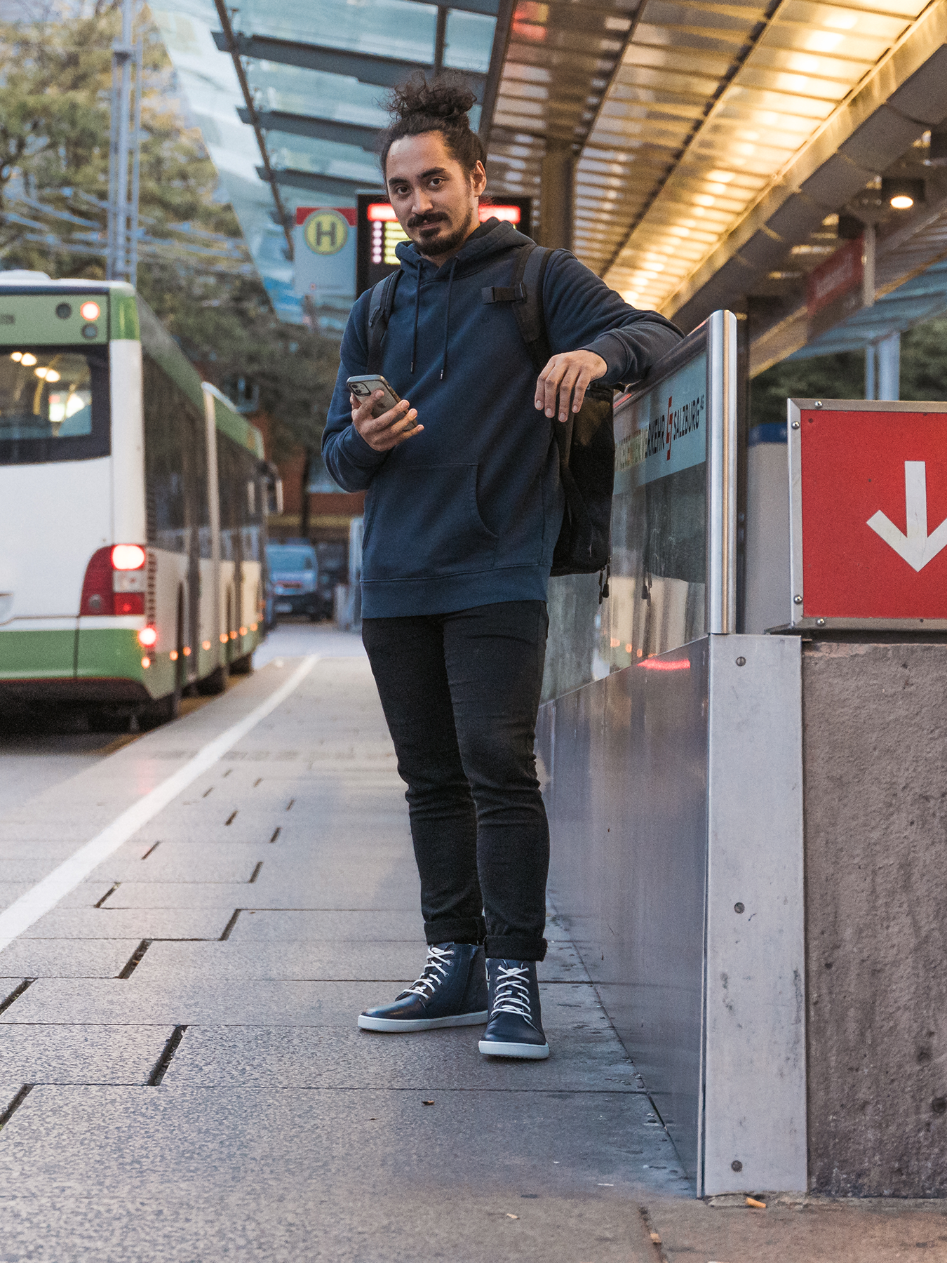 Barfußschuhe Be Lenka Atlas - Marineblau
