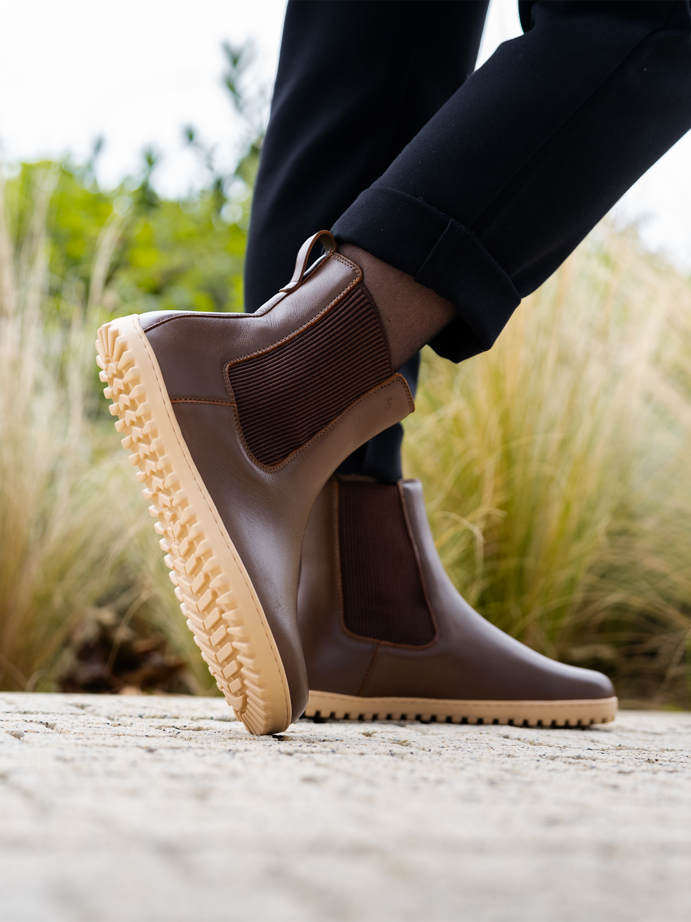 Barfußstiefel Be Lenka Glam - Milchschokolade