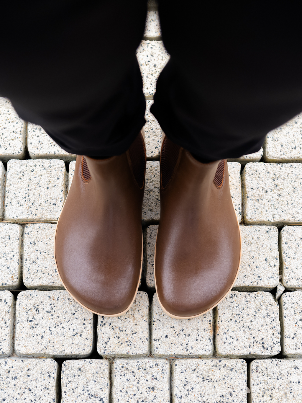 Barfußstiefel Be Lenka Glam - Milchschokolade