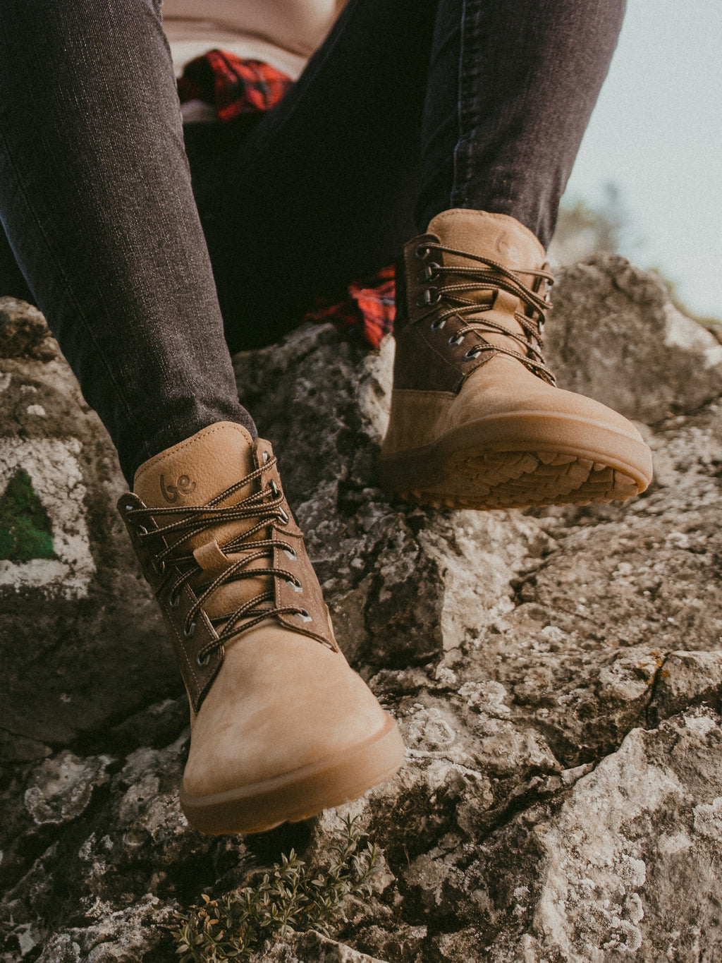 Barfußstiefel Be Lenka Nevada Neo - Sand &amp; Dunkelbraun