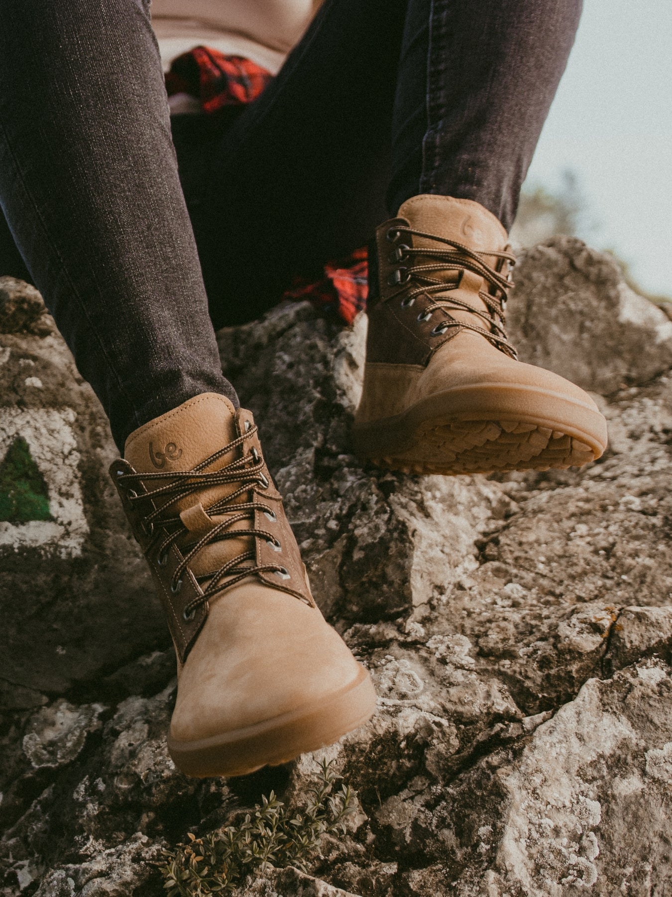 Barfußstiefel Be Lenka Nevada Neo - Sand &amp; Dunkelbraun