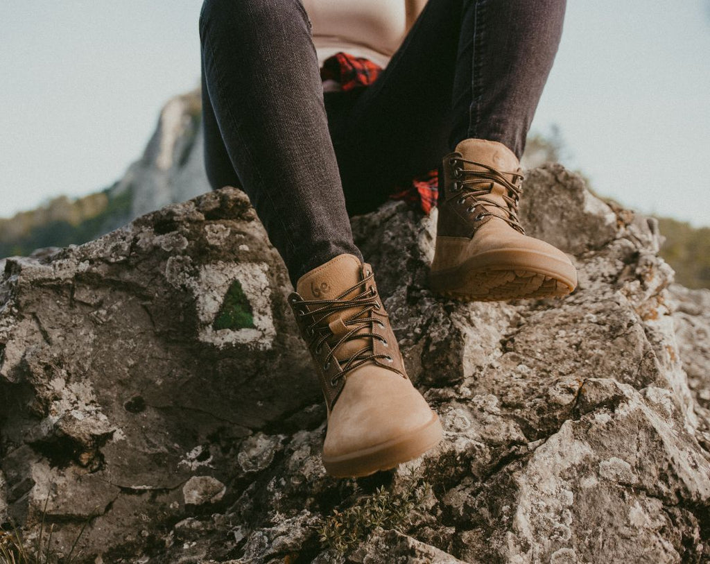 Barfußstiefel Be Lenka Nevada Neo - Sand &amp; Dunkelbraun