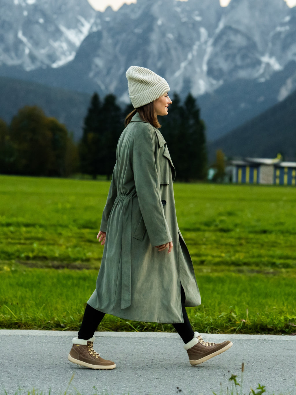 Barfußstiefel Be Lenka Olivia - Nussbraun