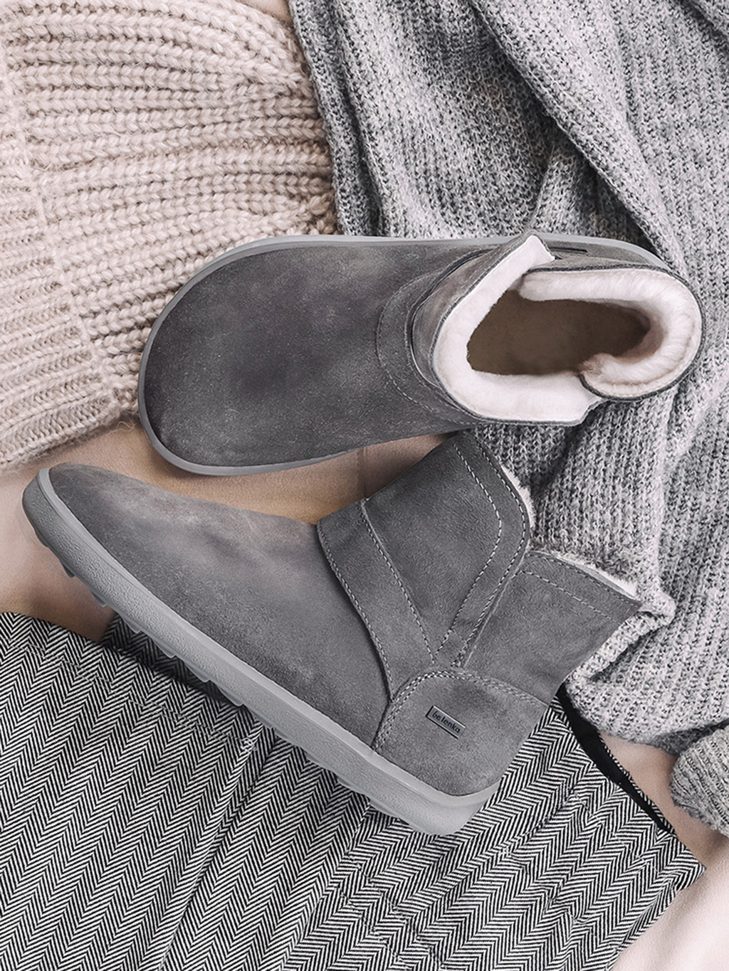 Barefoot Shoes Be Lenka Polaris - All Grey