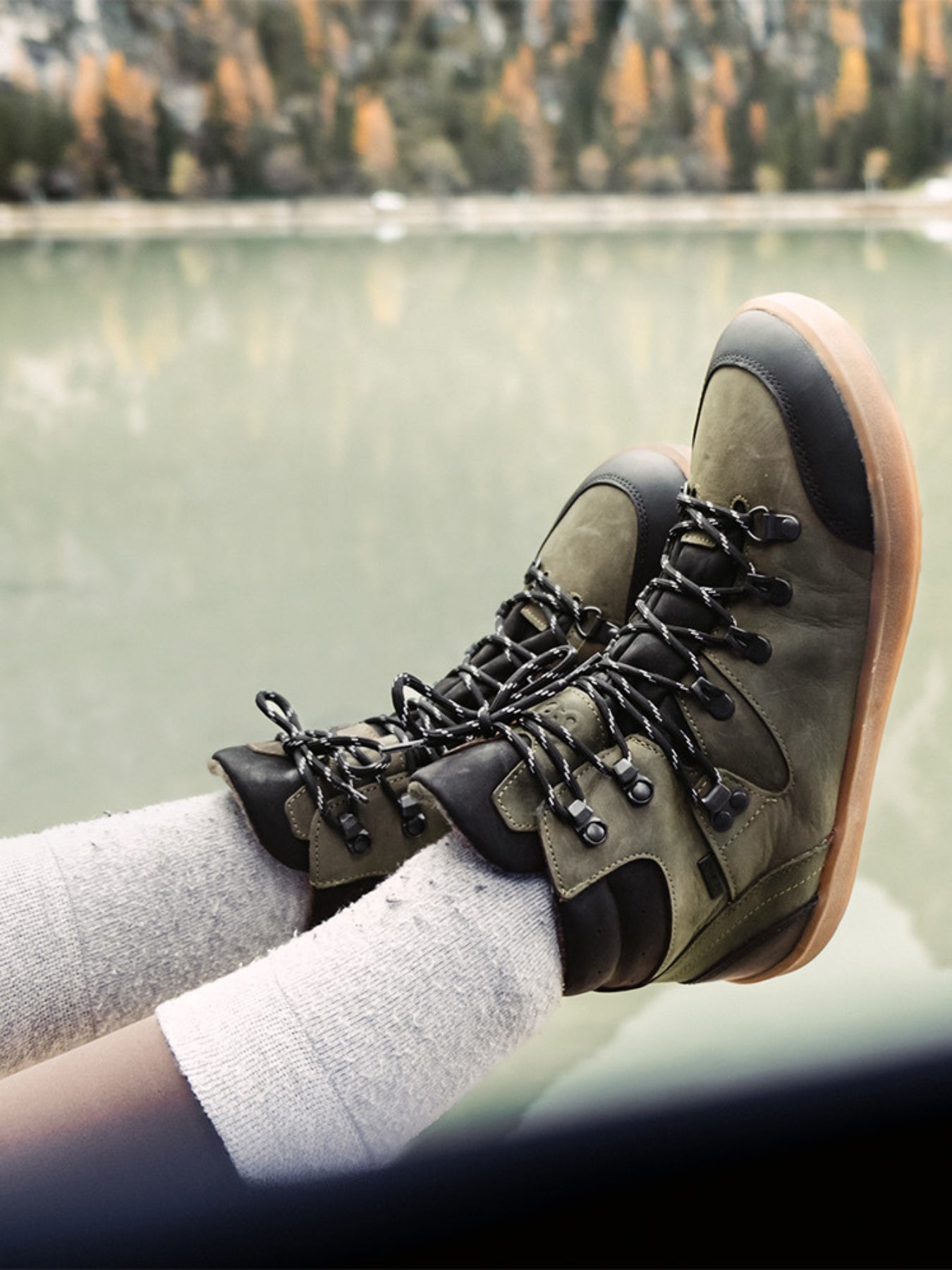 Zapatos descalzos Be Lenka Ranger 2.0 - Verde militar