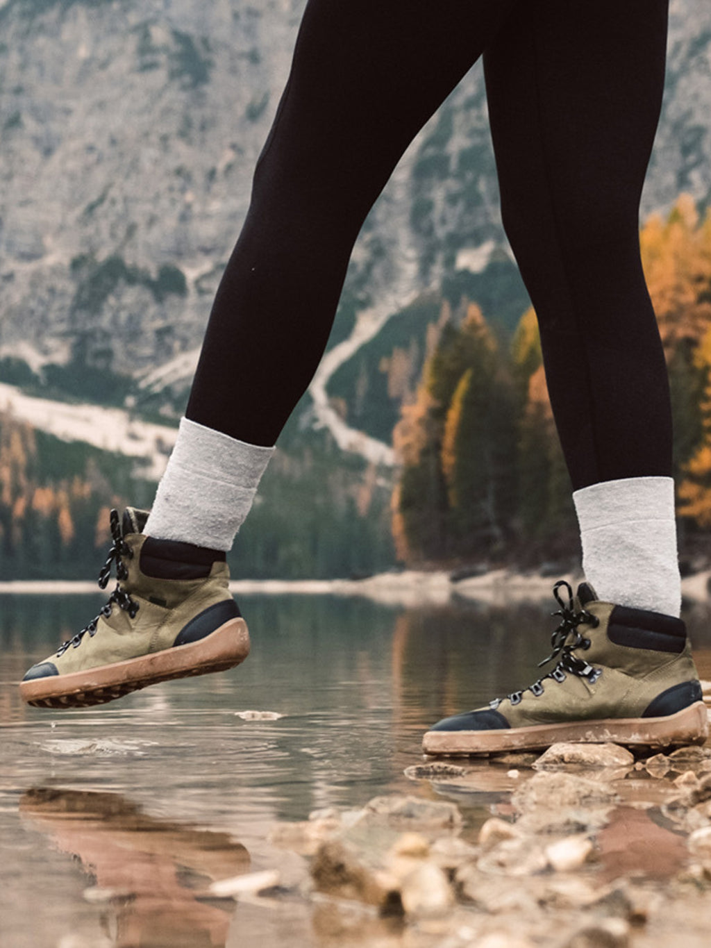 Zapatos descalzos Be Lenka Ranger 2.0 - Verde militar