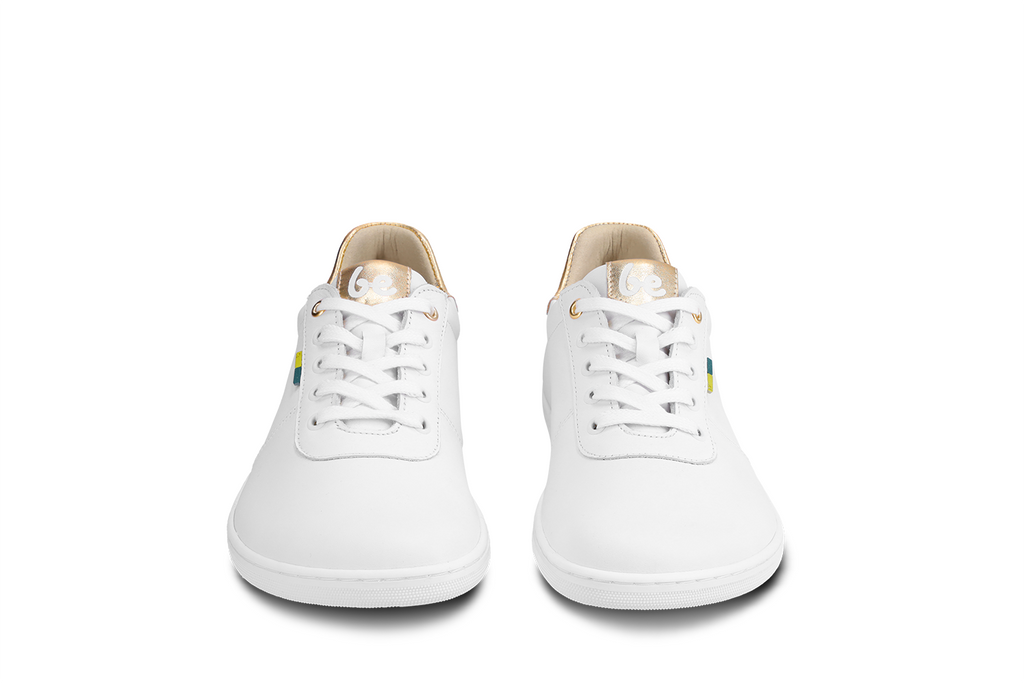 Barefoot Shoes Be Lenka Royale - White & Gold