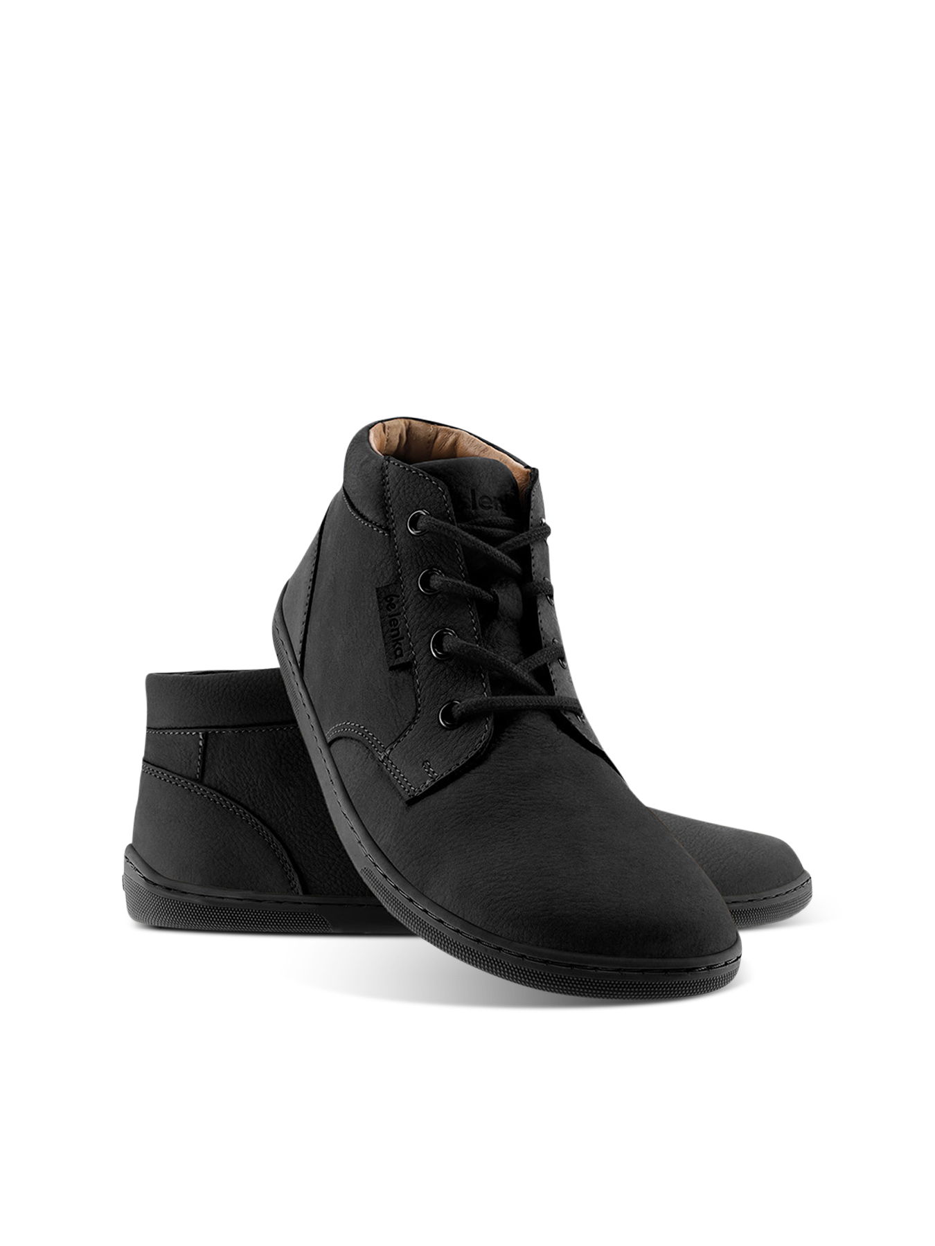 Zapatos descalzos - Be Lenka - Synergy - Todo negro