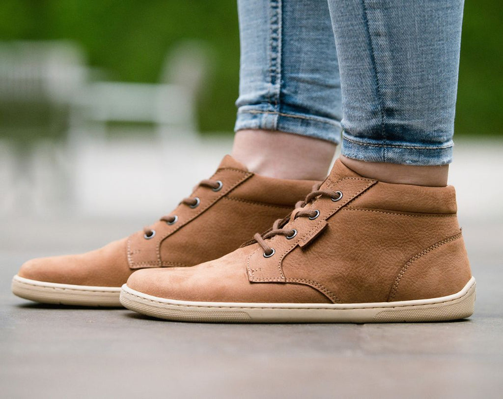 Barfußschuhe - Be Lenka - Synergy - Cognac &amp; Beige