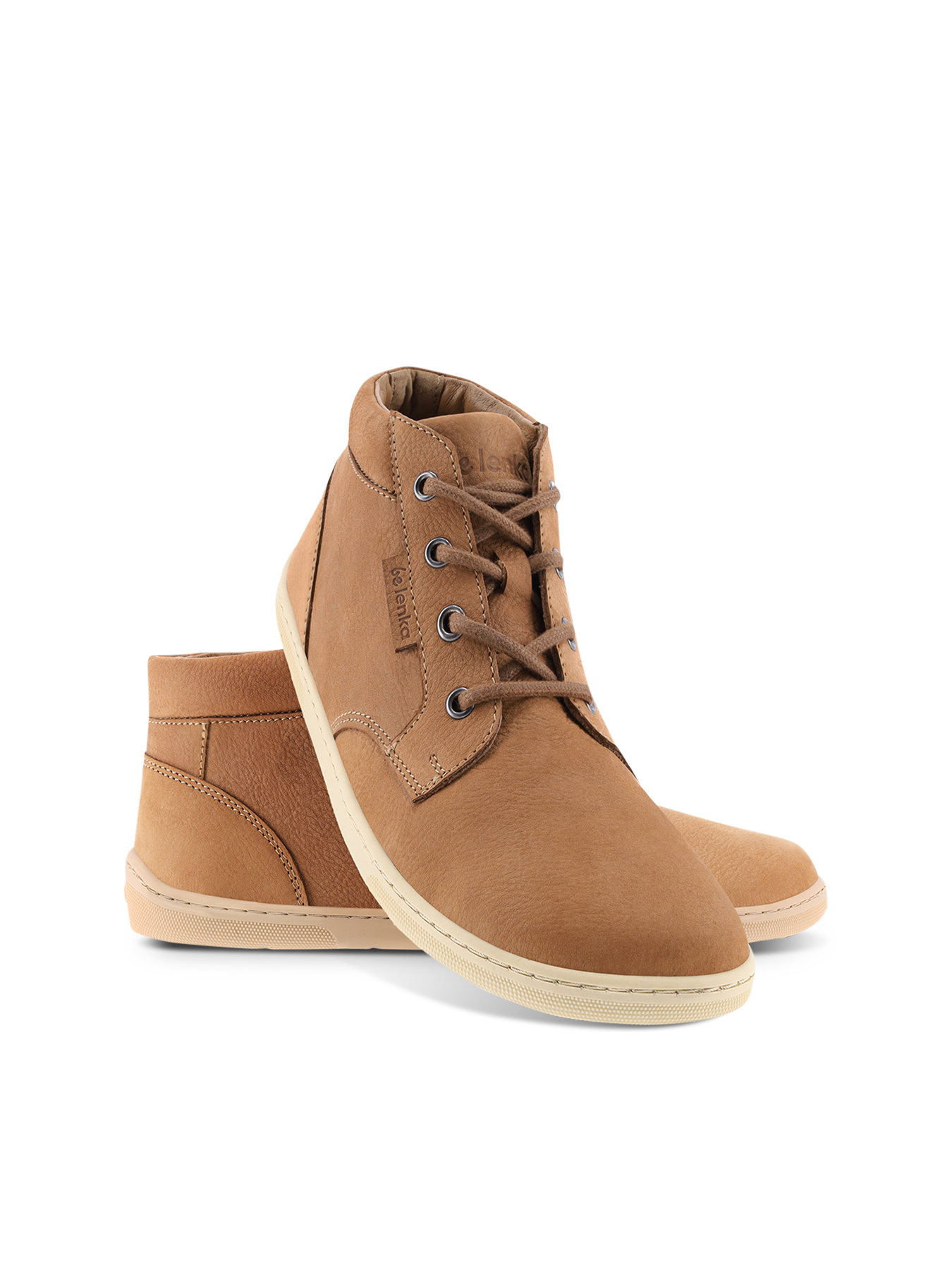 Barfußschuhe - Be Lenka - Synergy - Cognac &amp; Beige