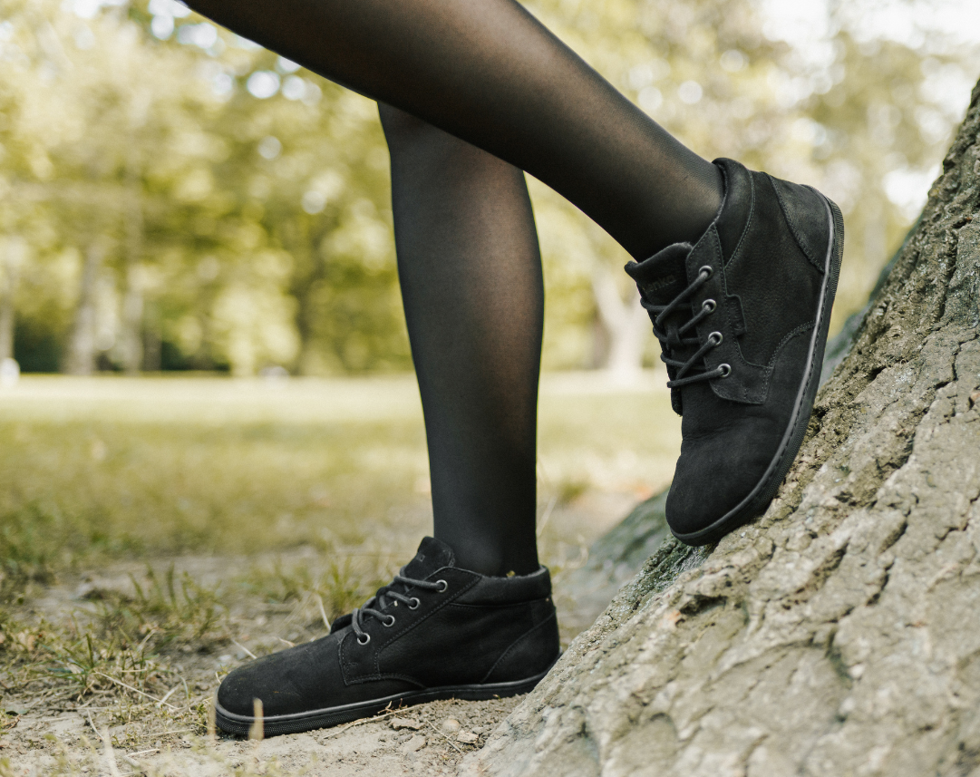 Barfußschuhe - Be Lenka - Synergy - Fleece - All Black