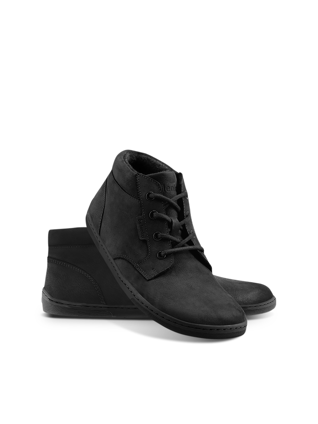 Barfußschuhe - Be Lenka - Synergy - Fleece - All Black