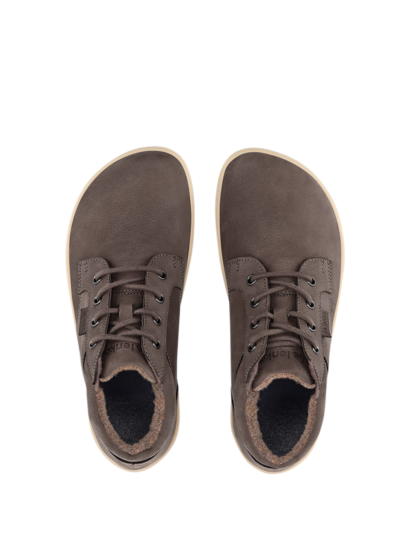 Barfußschuhe - Be Lenka - Synergy - Fleece - Schokolade &amp; Beige