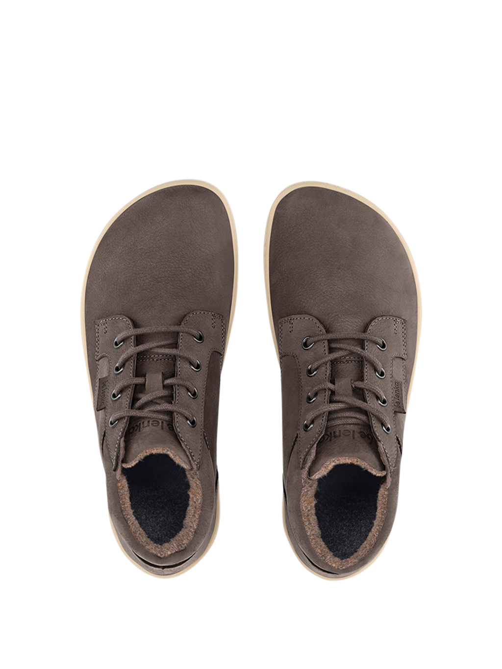 Barfußschuhe - Be Lenka - Synergy - Fleece - Schokolade &amp; Beige