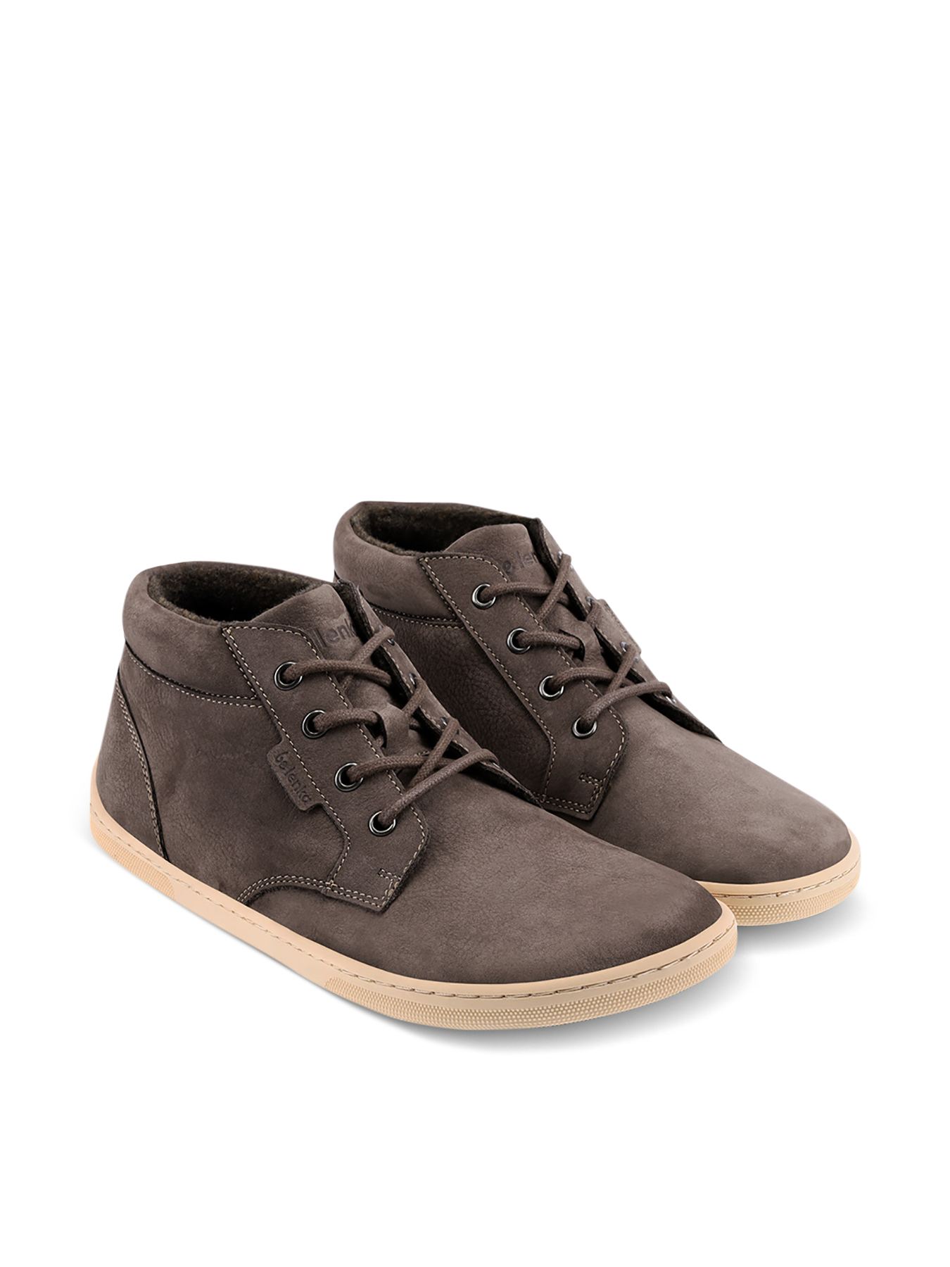 Barfußschuhe - Be Lenka - Synergy - Fleece - Schokolade &amp; Beige