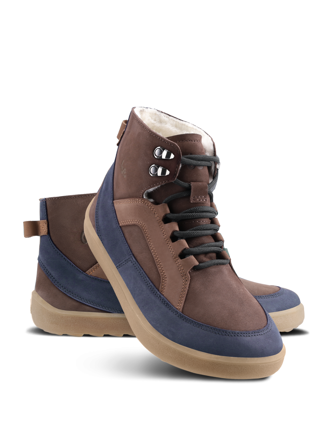 Barefoot Boots Be Lenka York - Brown & Navy