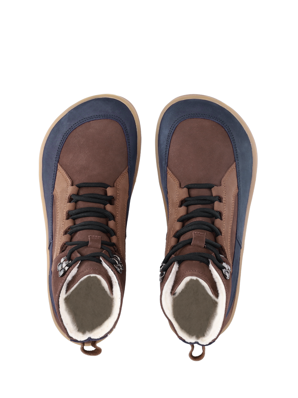 Barefoot Boots Be Lenka York - Brown & Navy