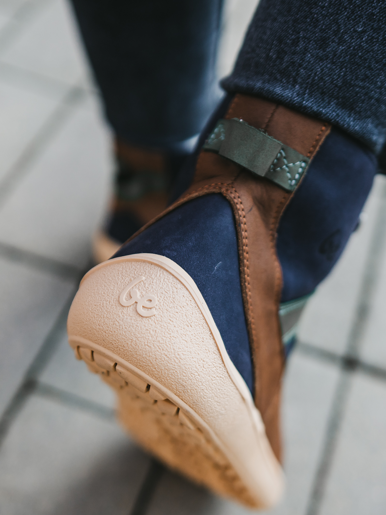 Belenka YORK : navy, brown and beige size eu 47