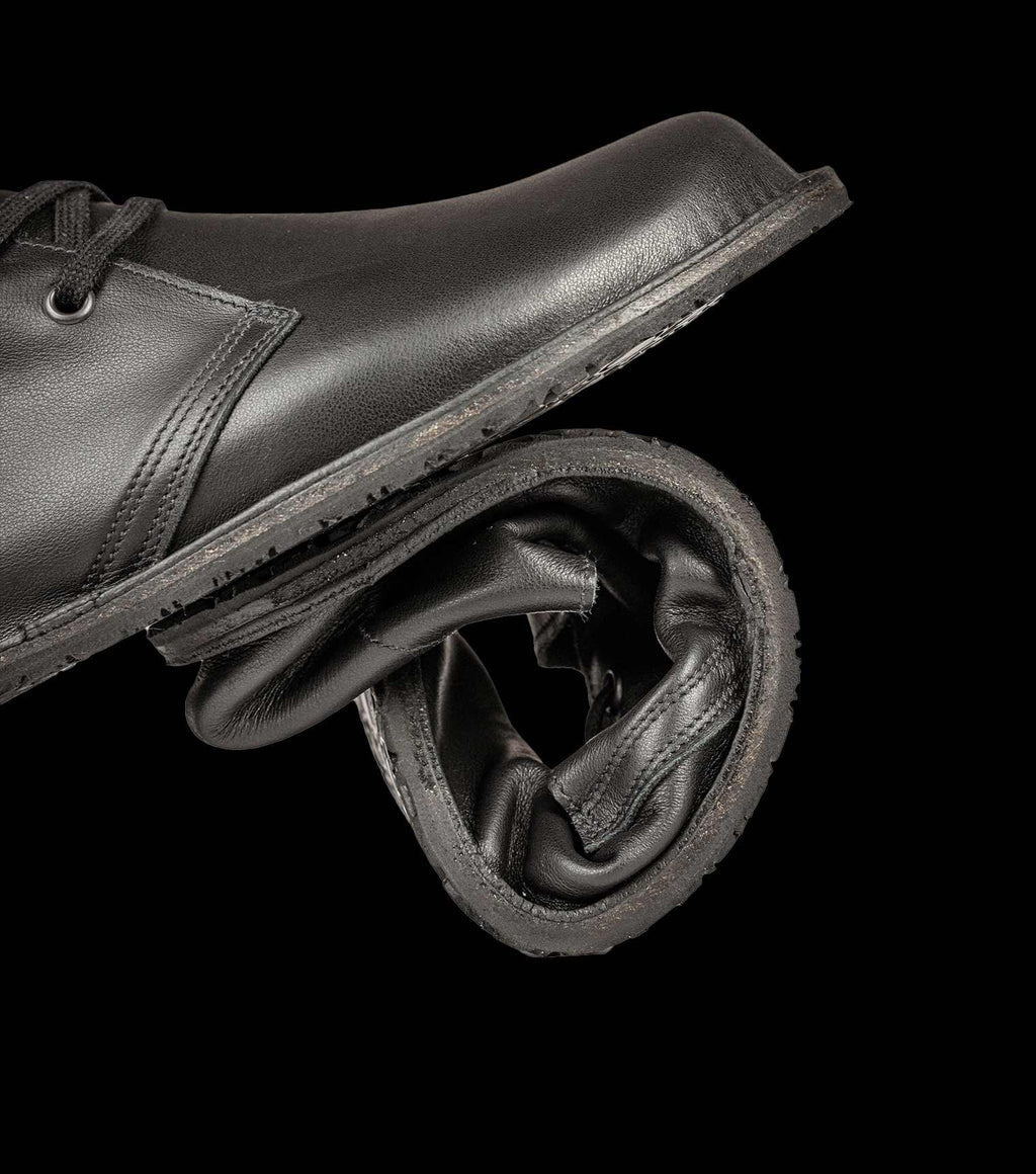 Black Barefoot Desert Boots | Barefoot Pals - Barefoot Shoe Store