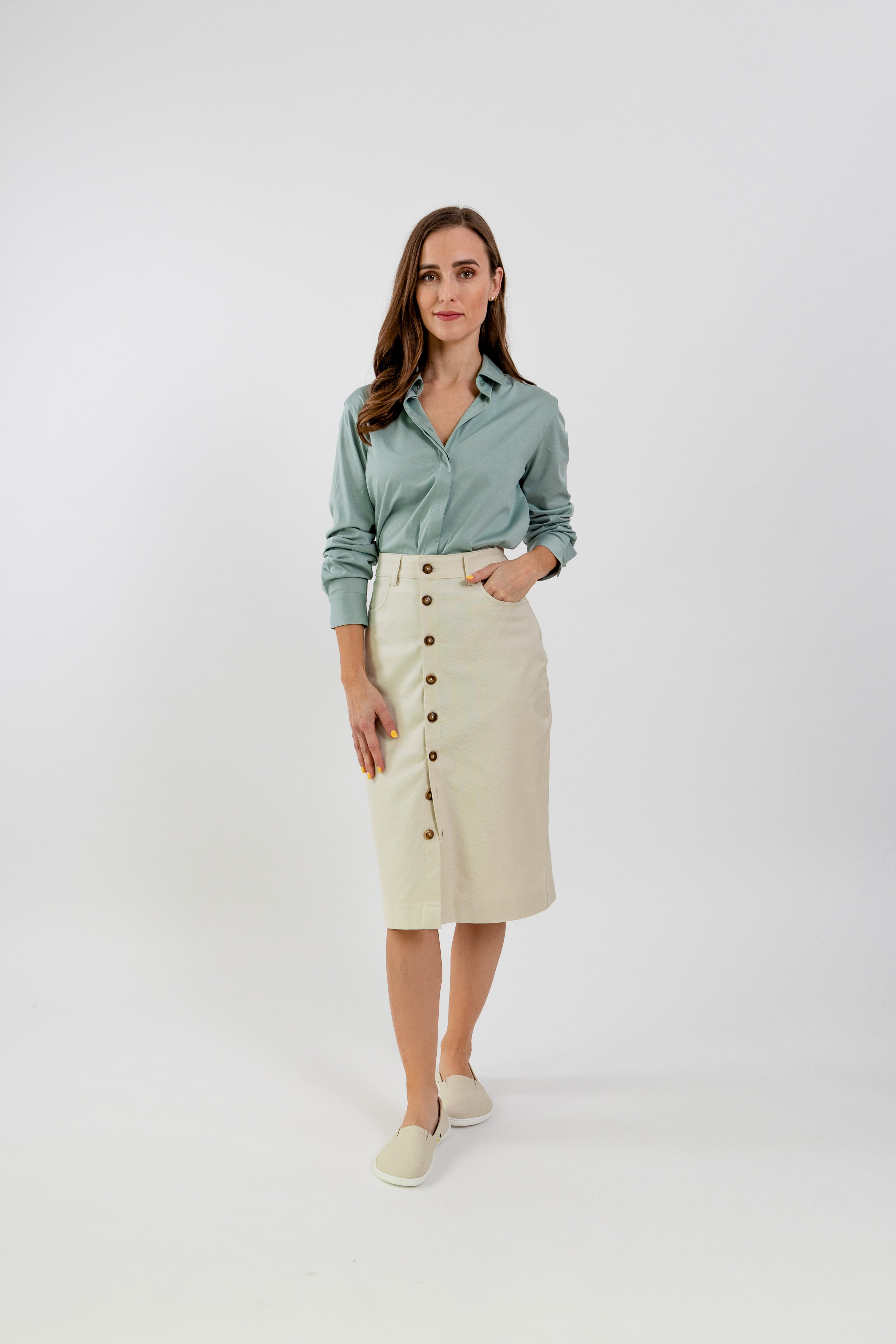 Women's Shirt Be Lenka Essentials - Pistachio Green
