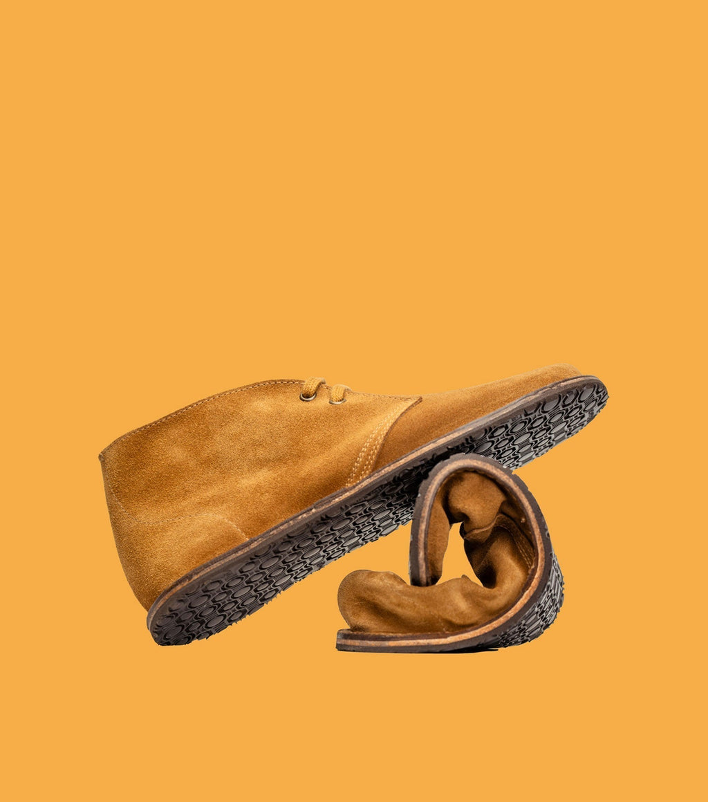 Desert Brown Barefoot Desert Boots | Barefoot Pals - Barefoot Shoe Store