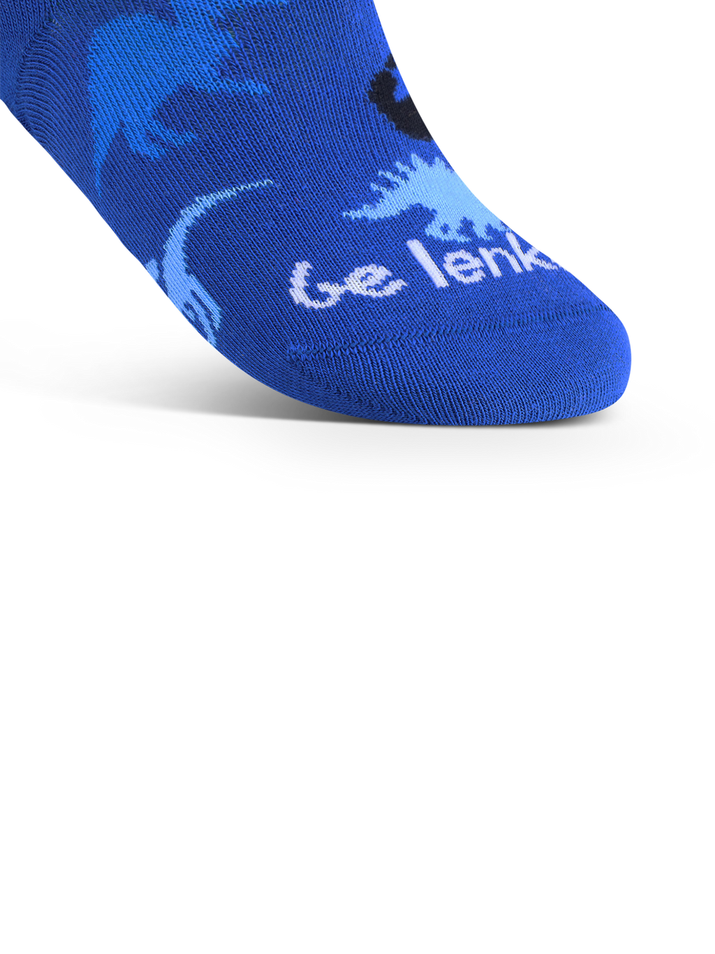 Kinder Barfußsocken Be Lenka Kids - Crew - Dino - Königsblau
