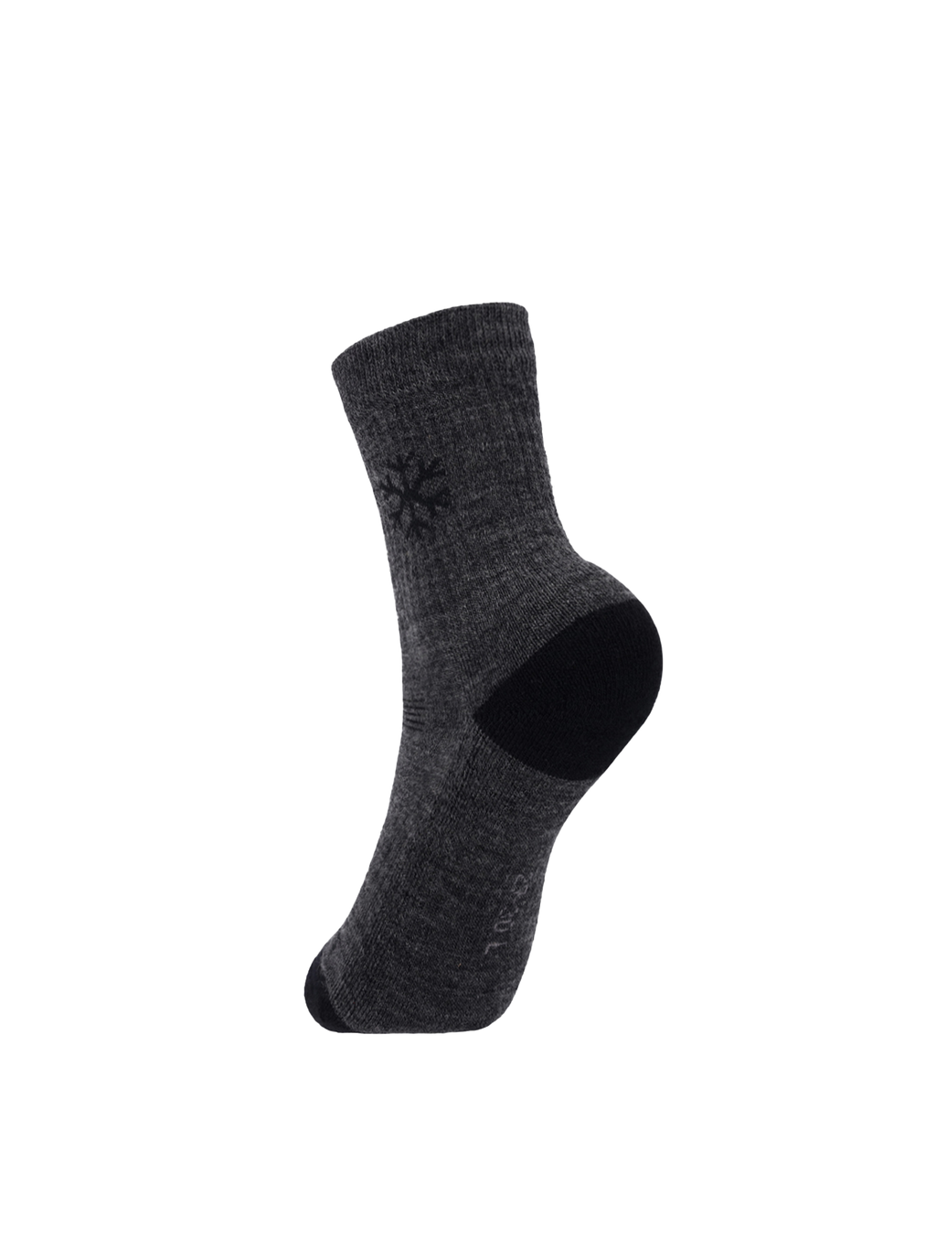 Kids barefoot Socks Be Lenka Kids - Crew - Merino Wool - Grey - 3 pack