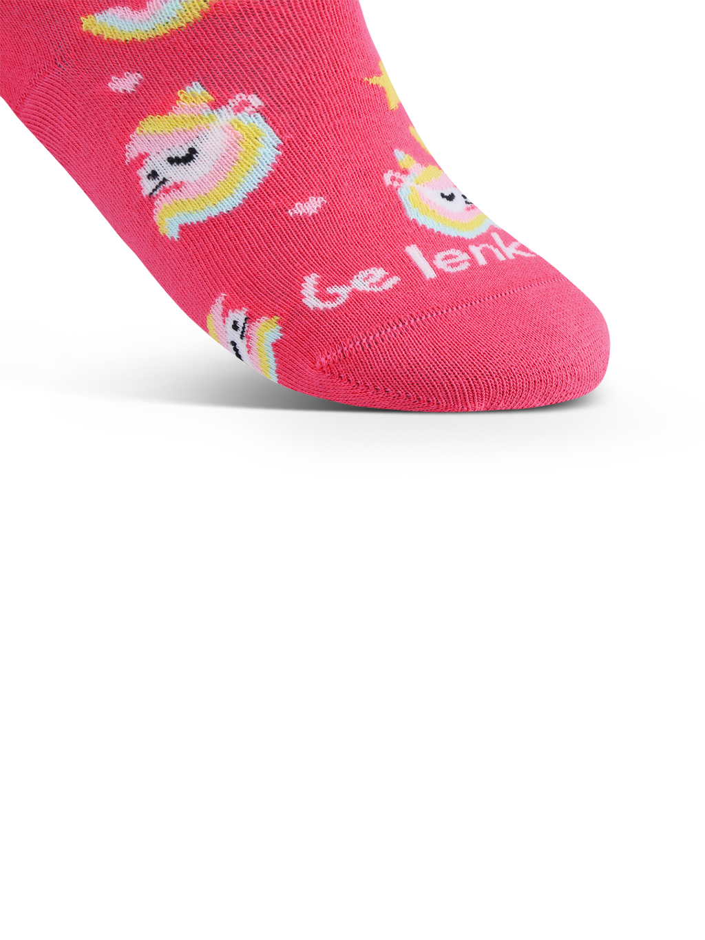 Kinder Barfußsocken Be Lenka Kids - Crew - Einhorn - BubleGum Pink