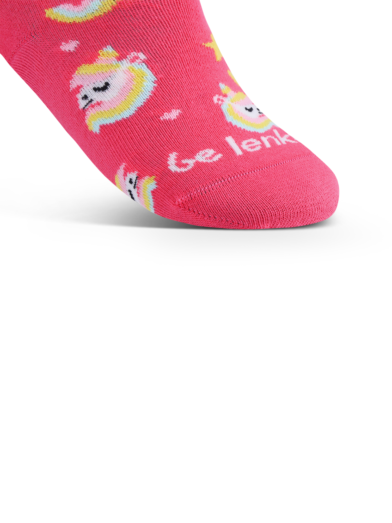 Kinder Barfußsocken Be Lenka Kids - Crew - Einhorn - BubleGum Pink