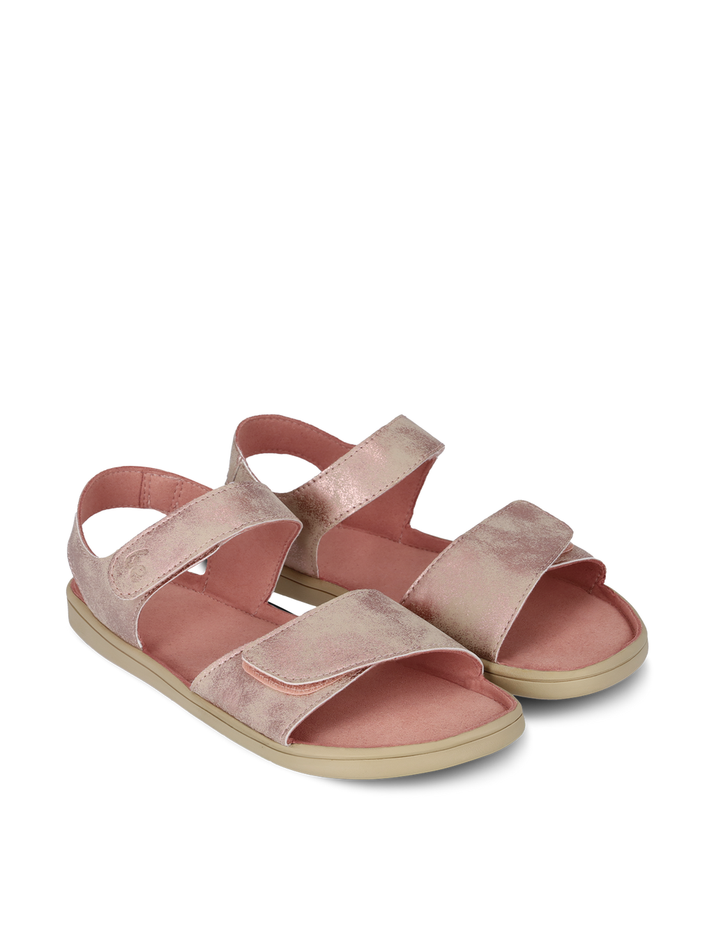 Kids' barefoot sandals Be Lenka Miami Junior - Coral Sparkle