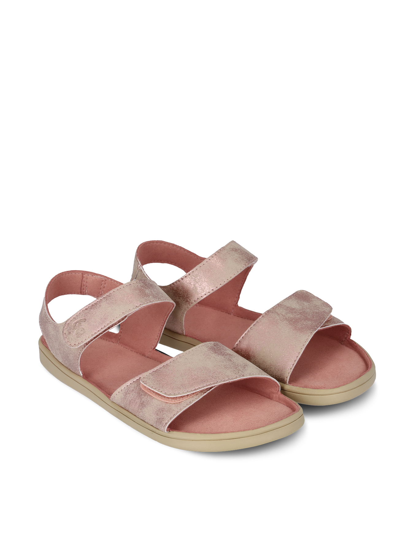 Kids' barefoot sandals Be Lenka Miami Junior - Coral Sparkle