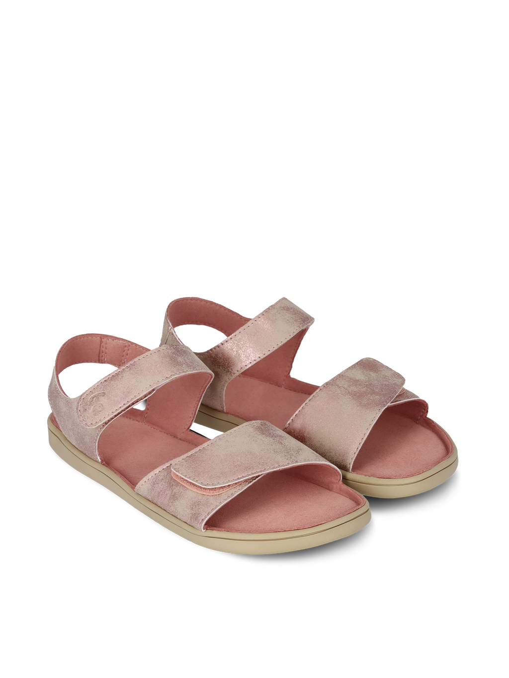 Kids' barefoot sandals Be Lenka Miami Kids - Coral Sparkle