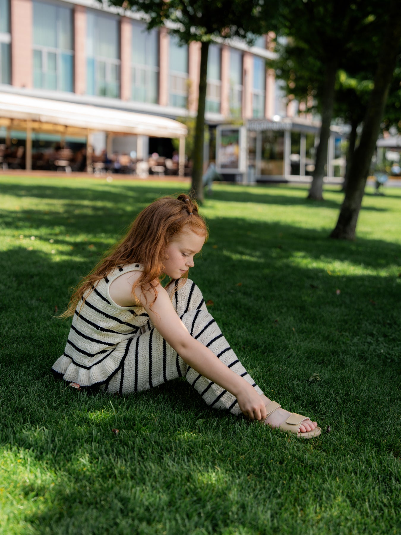 Kids' barefoot sandals Be Lenka Miami Kids - Light Brown