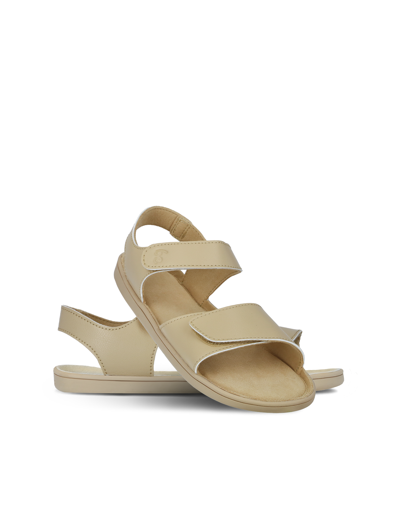 Kids' barefoot sandals Be Lenka Miami Kids - Light Brown