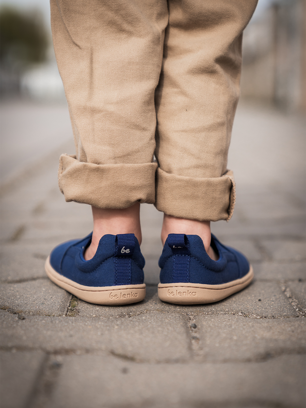 Kids barefoot Slip-on shoes Be Lenka Aura Preschool - Navy