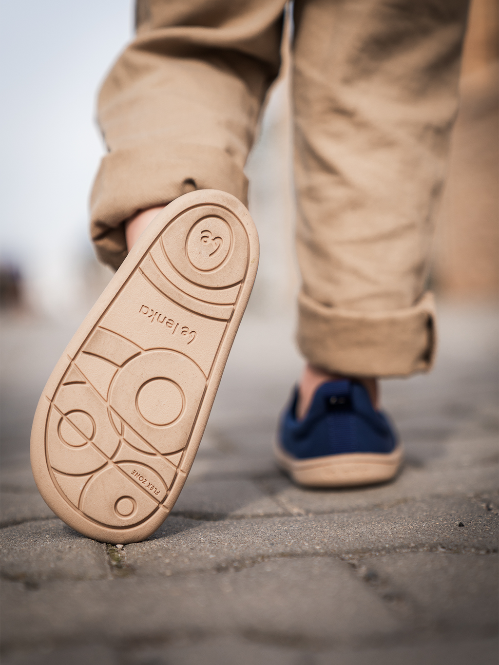 Kids barefoot Slip-on shoes Be Lenka Aura Kids - Navy