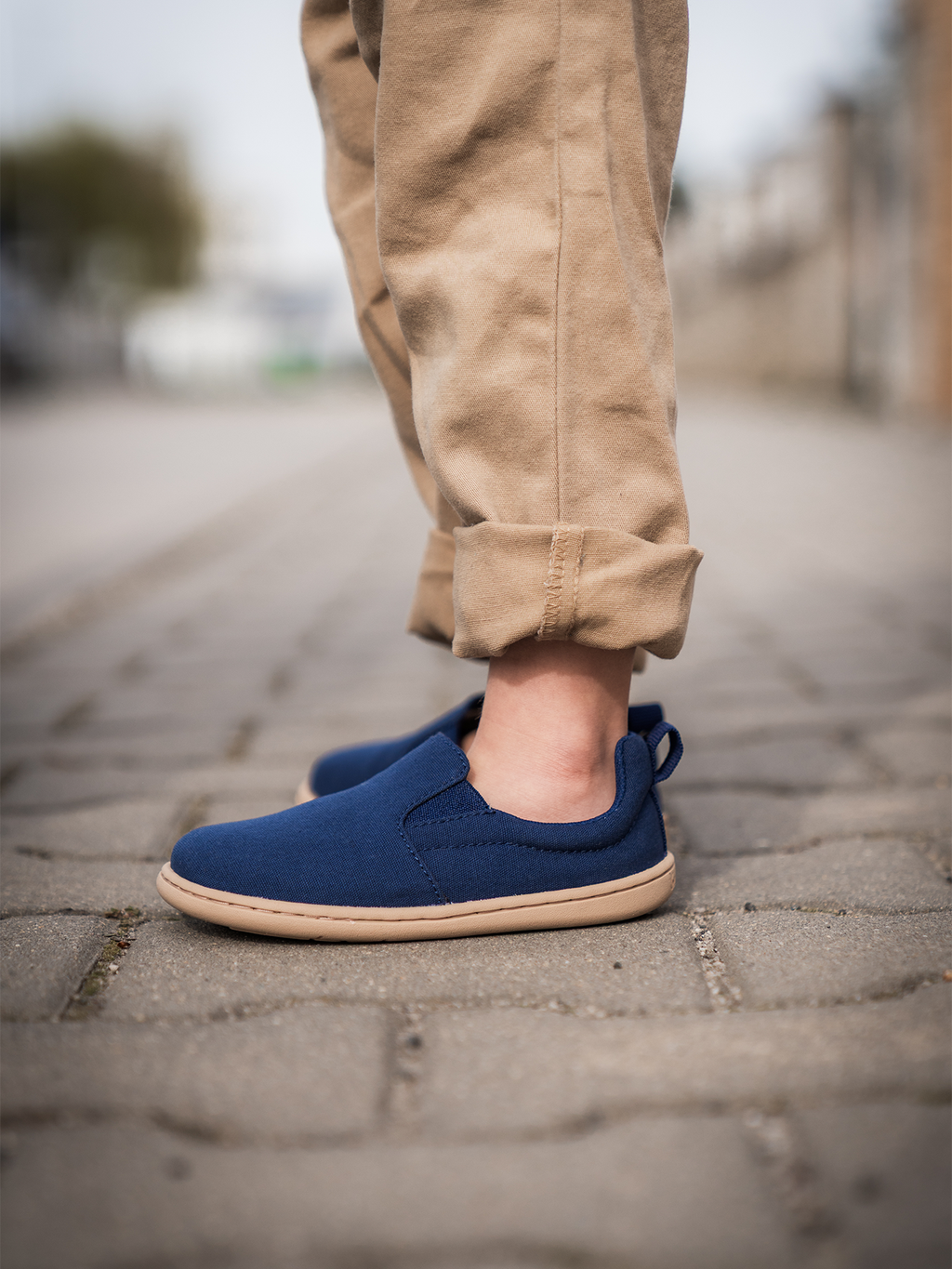 Kids barefoot Slip-on shoes Be Lenka Aura Preschool - Navy