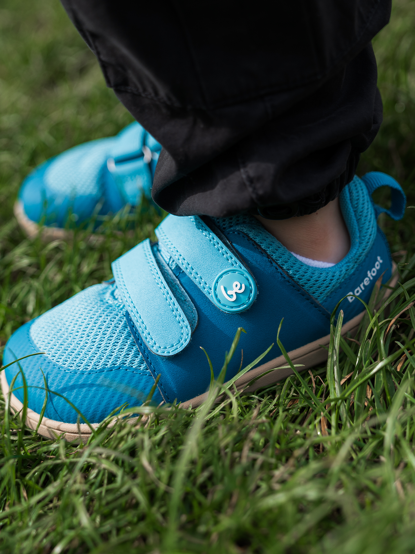 Kids barefoot sneakers Be Lenka Bounty Junior - Aqua