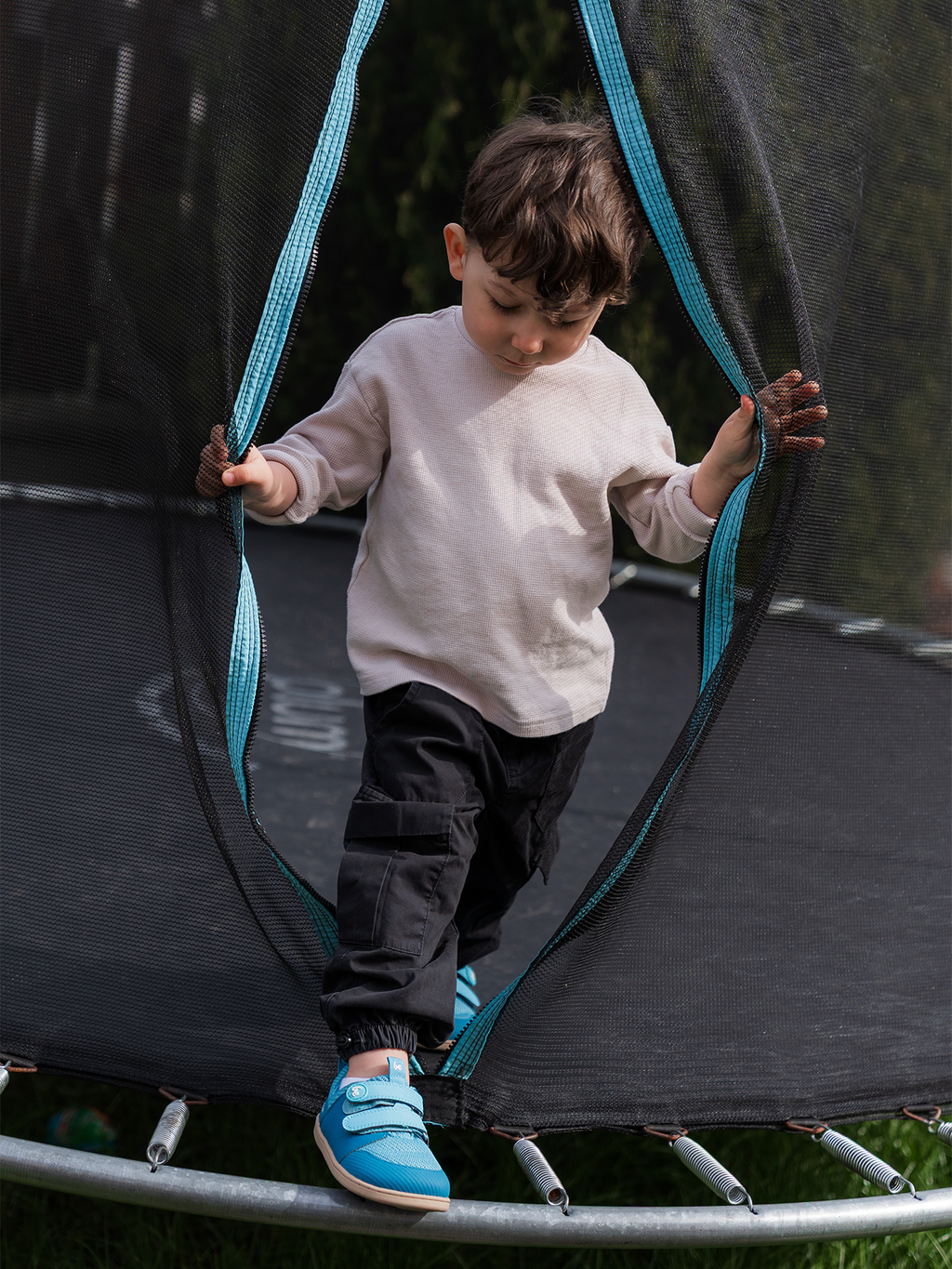 Kids barefoot sneakers Be Lenka Bounty Junior - Aqua