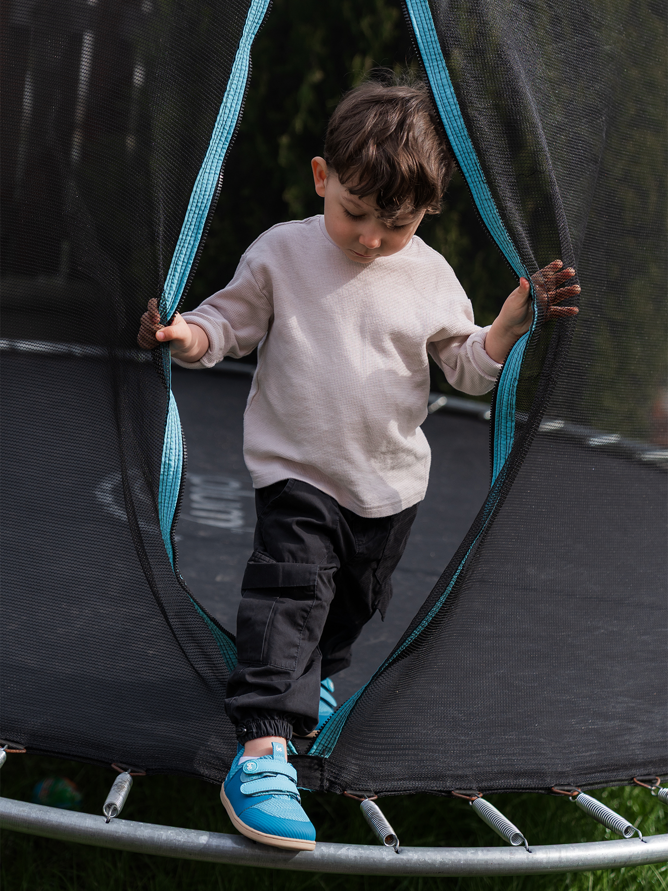 Kids barefoot sneakers Be Lenka Bounty Junior - Aqua