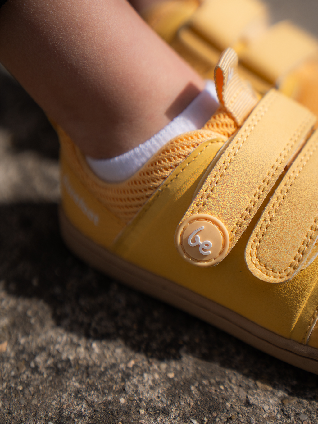 Kids barefoot sneakers Be Lenka Bounty Junior - Yellow