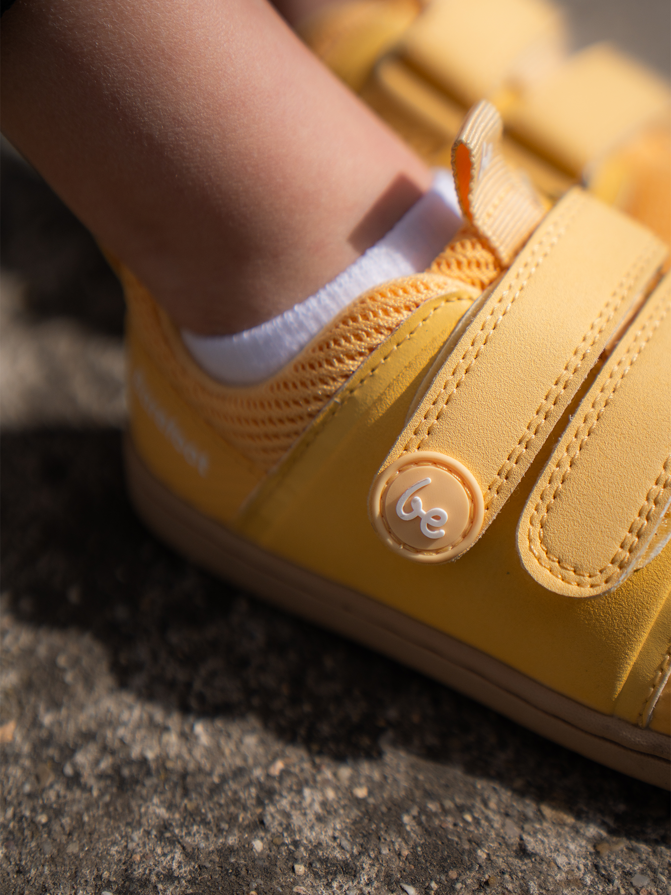 Kids barefoot sneakers Be Lenka Bounty Junior - Yellow